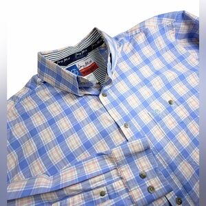 Wrangler George Strait Cowboy Cut Plaid Shirt Men’s 1XL Big & Tall